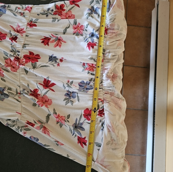 Floral Off the Shoulder Black Maxi Dress - Picture 16 of 16